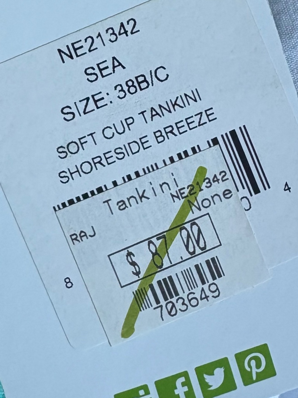 NWT Next Swimwear Top - Picture 3 of 9